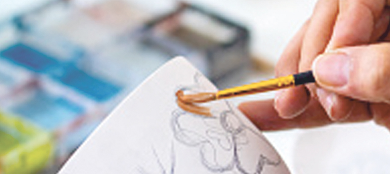 Pottery painting